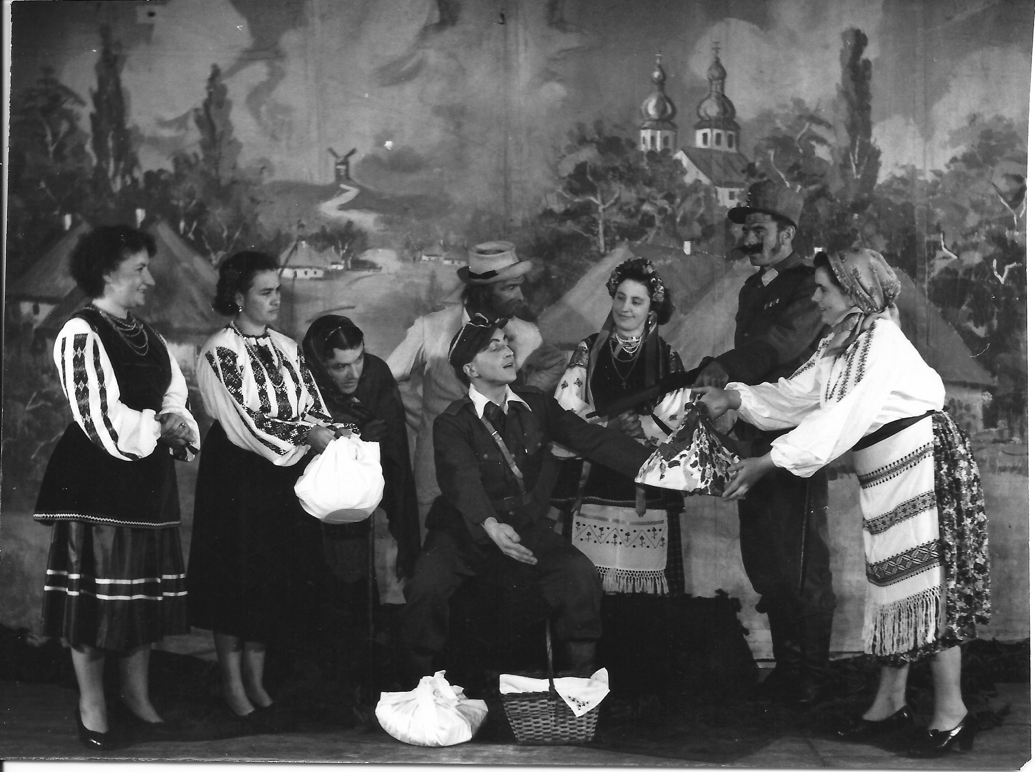 14 November Ukrainian play in Edinburgh early 1950s